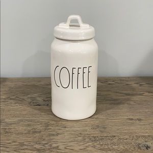 Rae Dunn coffee canister